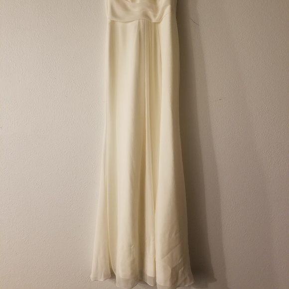 Ivory Wedding, Bridesmaid or Evening Gown - Picture 4 of 5